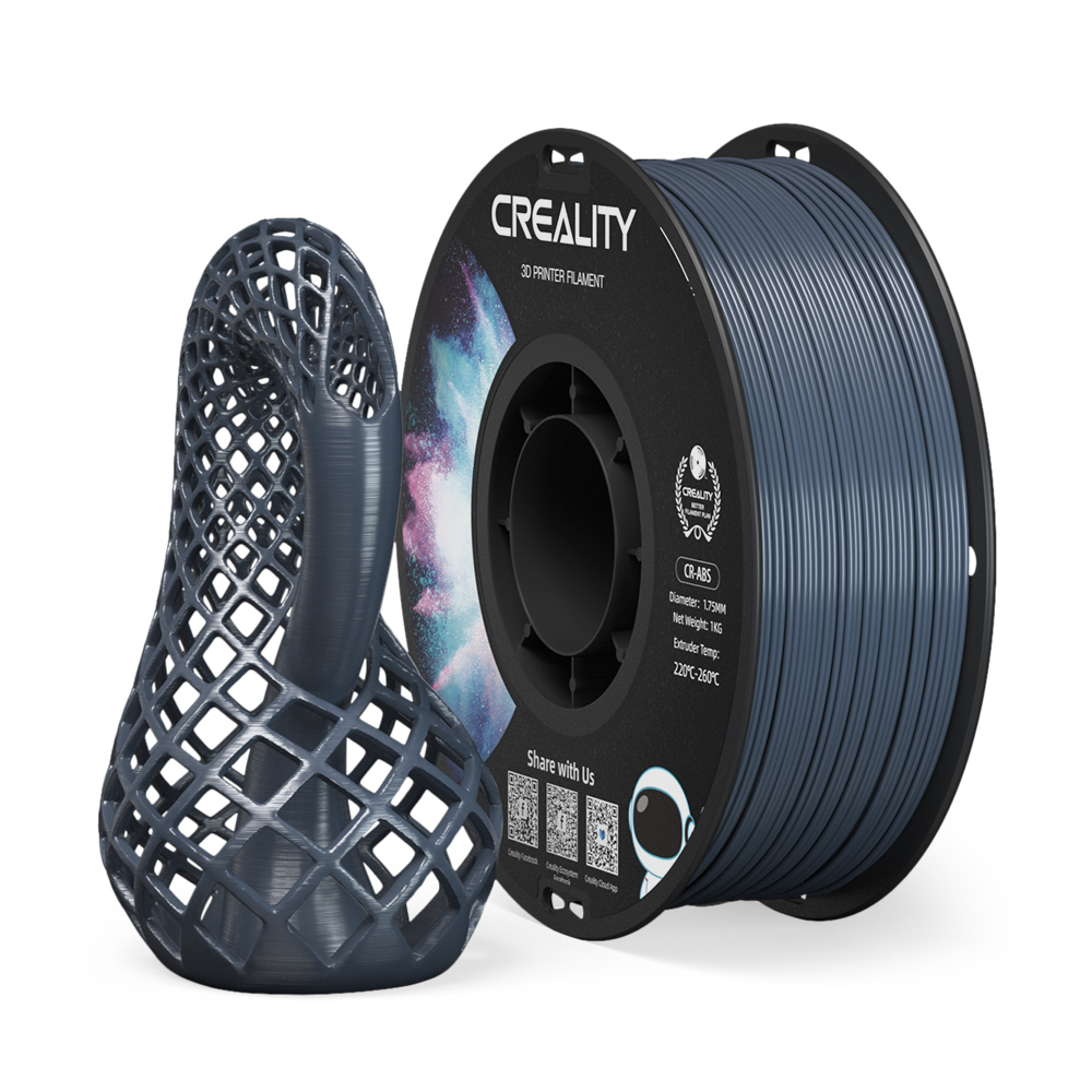 Abs Filament Spool - CREALITY CR-ABS 3D プリンターフィラメント優れた耐性高靭性フィラメント無臭無毒安定性印刷材料