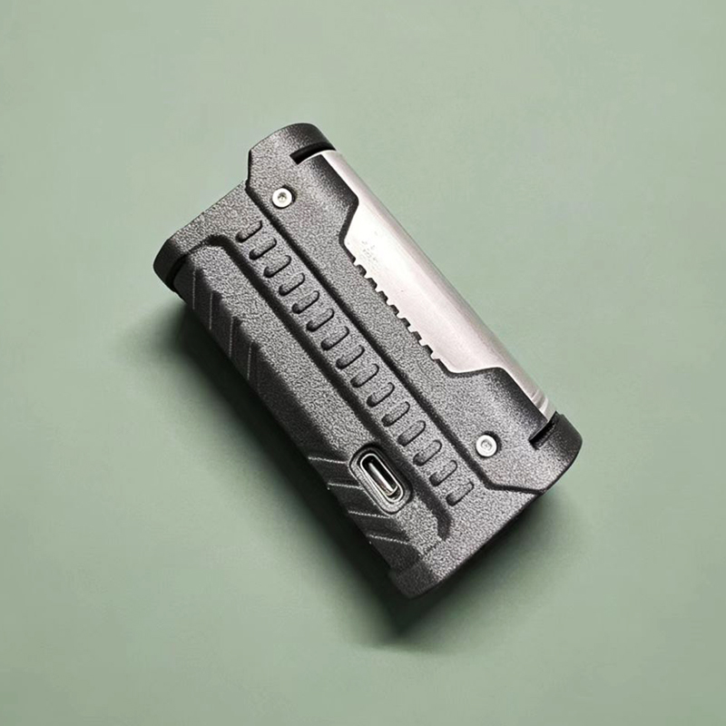 3D Printing Solo - YFTK 3Dプリント製 80W 18650 フラットトップ ボックスモッド