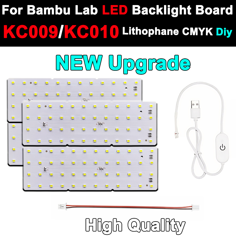 3D Printing Bambu - バンブーラボ リソファネ LEDパネル CMYK LEDバックライトボード PLA