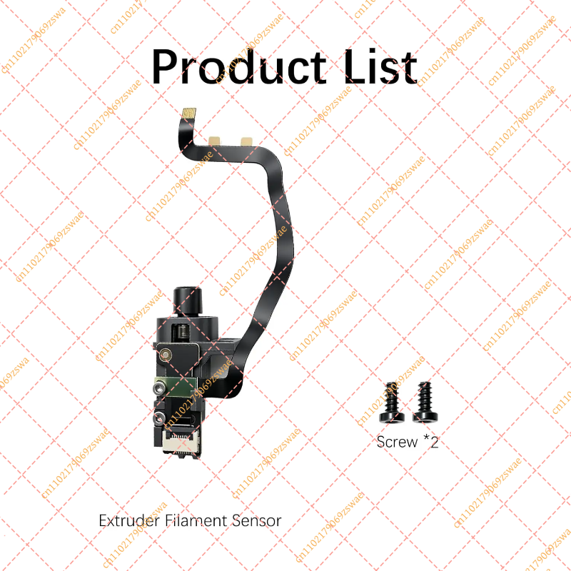 Filament Runout Sensor - BambuLab エクストルーダーフィラメントセンサー用 – H2S 交換部品 H2S