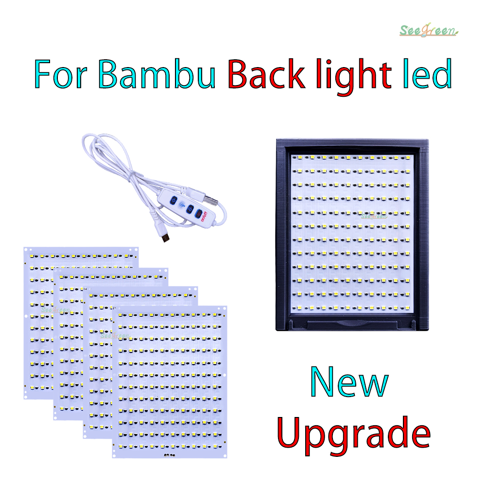 3D Printing Bambu - Bambu Lab リトフォーンLEDパネル CMYK LEDバックライトボード PLAベーシック