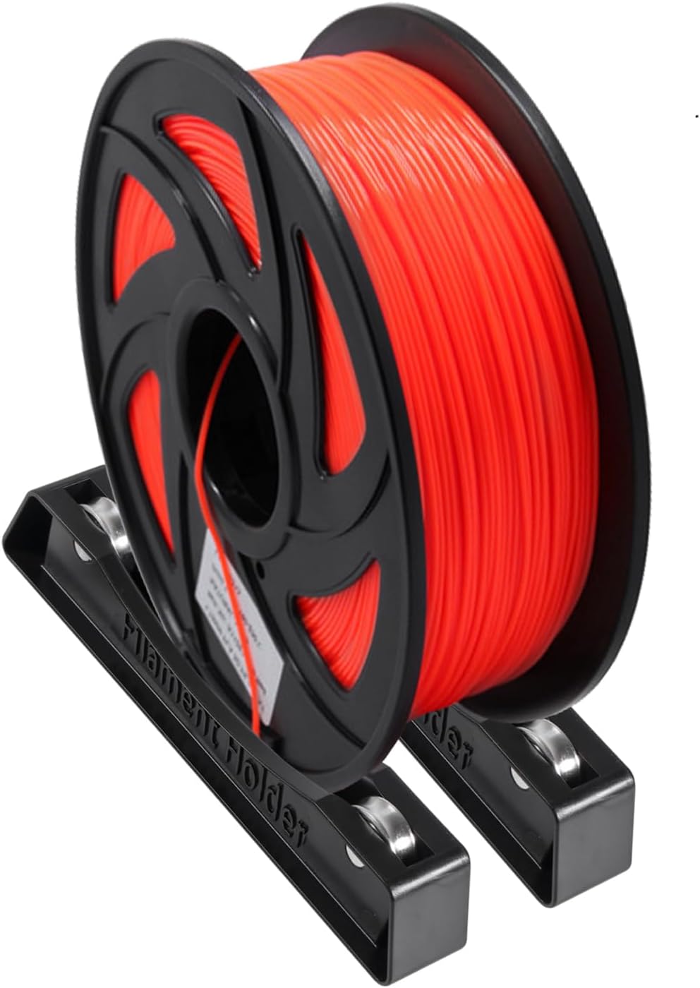 Abs Filament Spool - 2 個 3D プリンタフィラメントスプールホルダースタンドベアリング設計 1 キロ