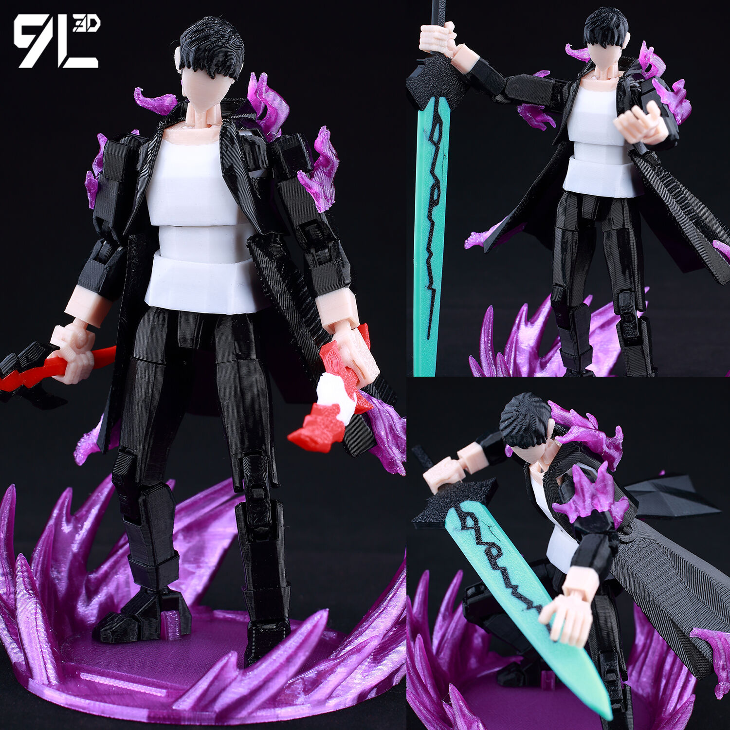 3D Printing Solo - 9L 3D プリントソロレベリングソン・ジヌラッキー T13 ダミー 13