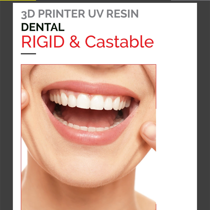 3D Printing Orthodontics - 3Dプリンター用レジンモールド,UVインプランニング用,感光性矯正用,200g/500g