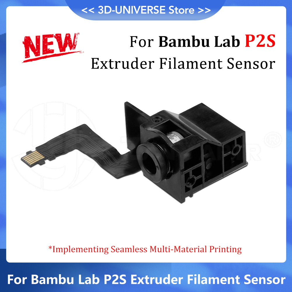 Filament Runout Sensor - Bambu Lab P2S 3Dプリンター用エクストルーダー完全フィラメントセンサーホールスイッチランナウトブレーク検出ボード部品