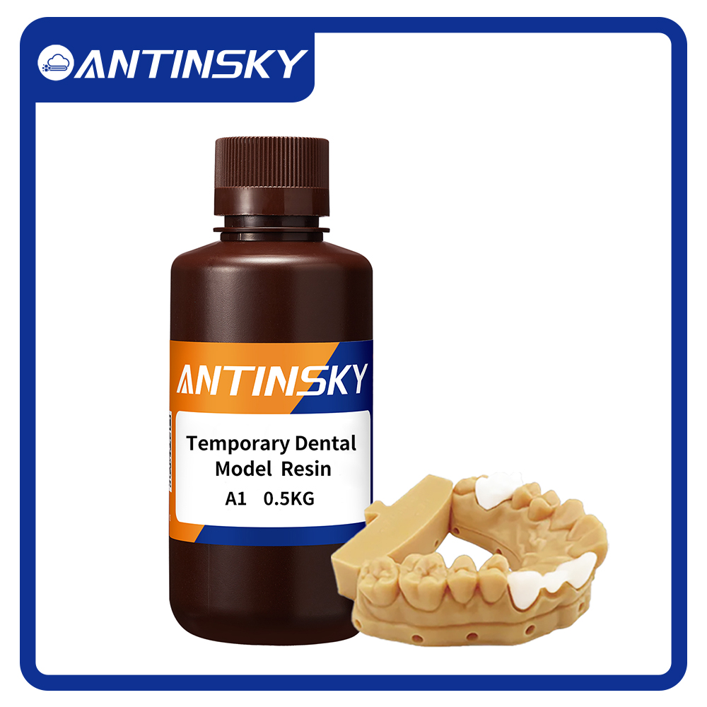 3D Printing Orthodontics - Antinsky-歯科用モデル樹脂,高精度,低収縮,滑らかな表面,ティーチに使用,405nm, 0.5kg