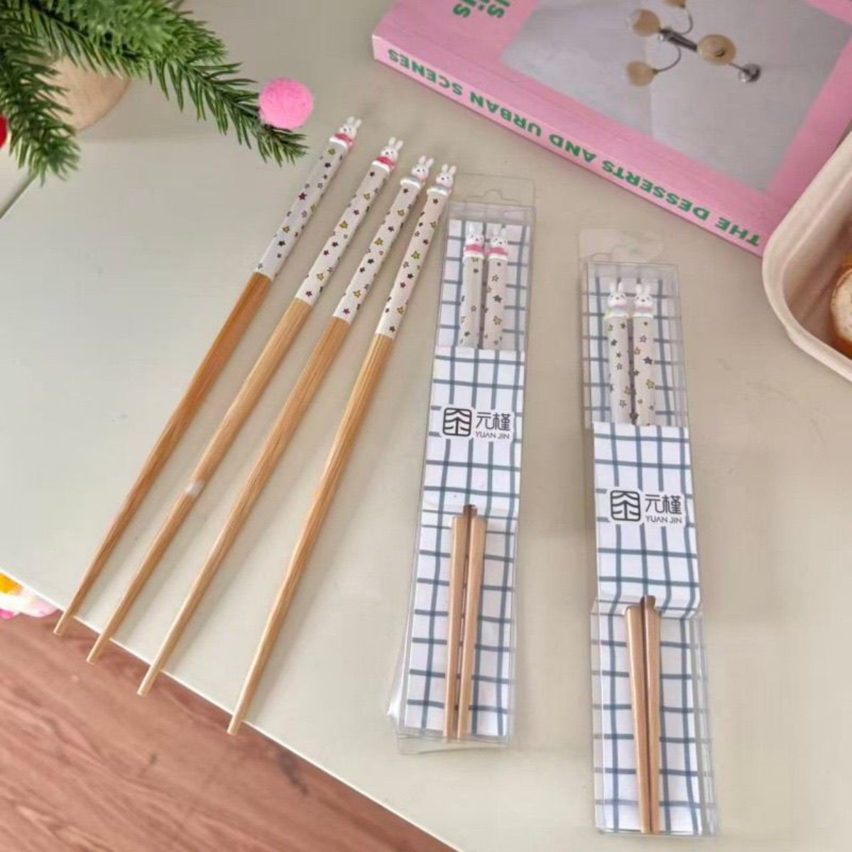 かわいいミッフィーうさぎ箸 キュートな漫画ミッフィーうさぎ星 - 3D Printing Bambu のレビューと価格