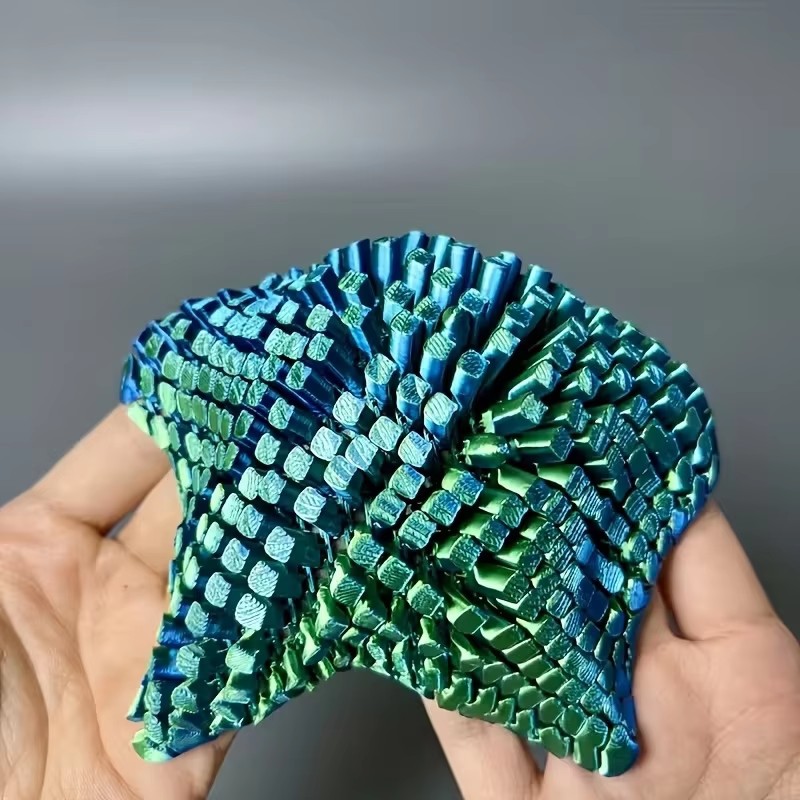 3Dプリント製の関節可動式ヒトデ、柔軟なジョイント付きフィジ - 3D Printing Fidget Toys のレビューと価格