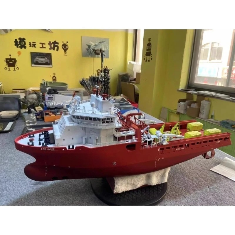 新しいスタイル組み立て式RCボートモデルキット1/100アン - 3D Printing Rc Boat のレビューと価格
