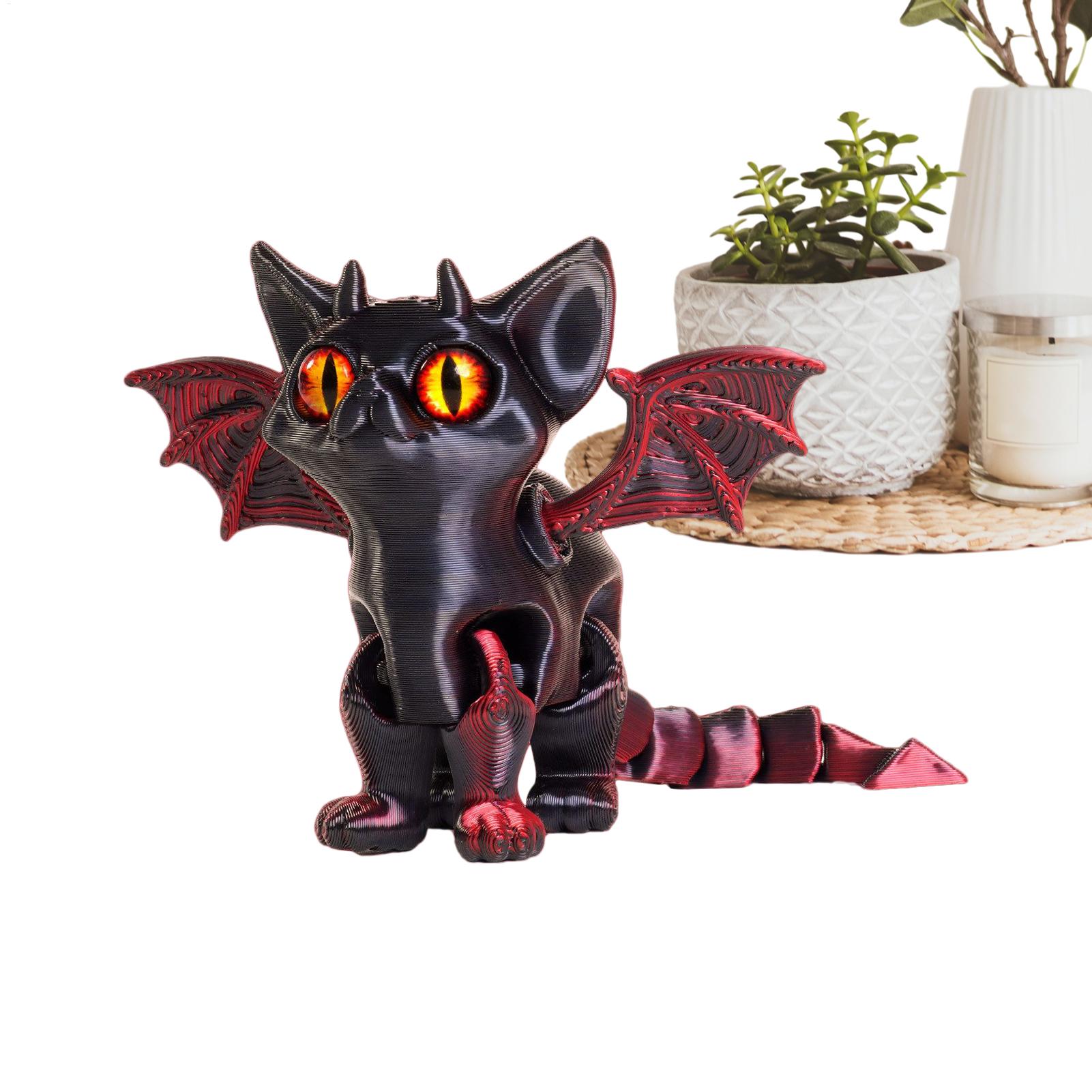 3Dプリント動物 3Dプリント猫フィギュア デスク用可動式多 - 3D Printing Fidget Toys のレビューと価格