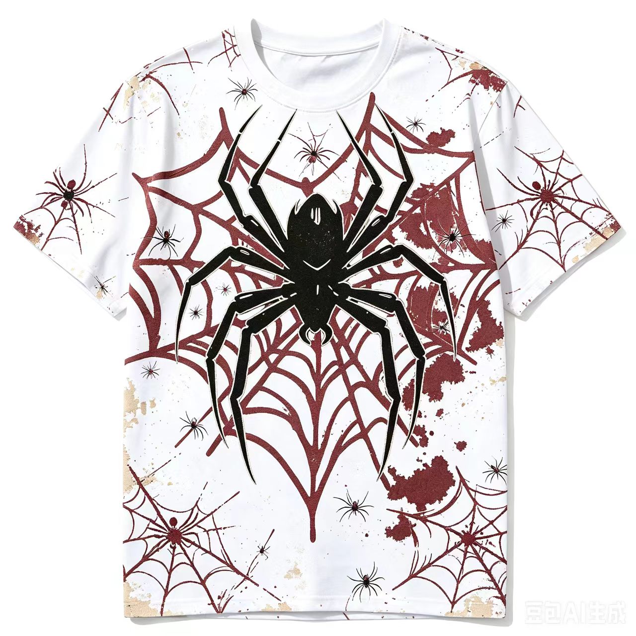 小説スパイダーウェブ Tシャツメンズレディースサマープリント - 3D Printing Web のレビューと価格