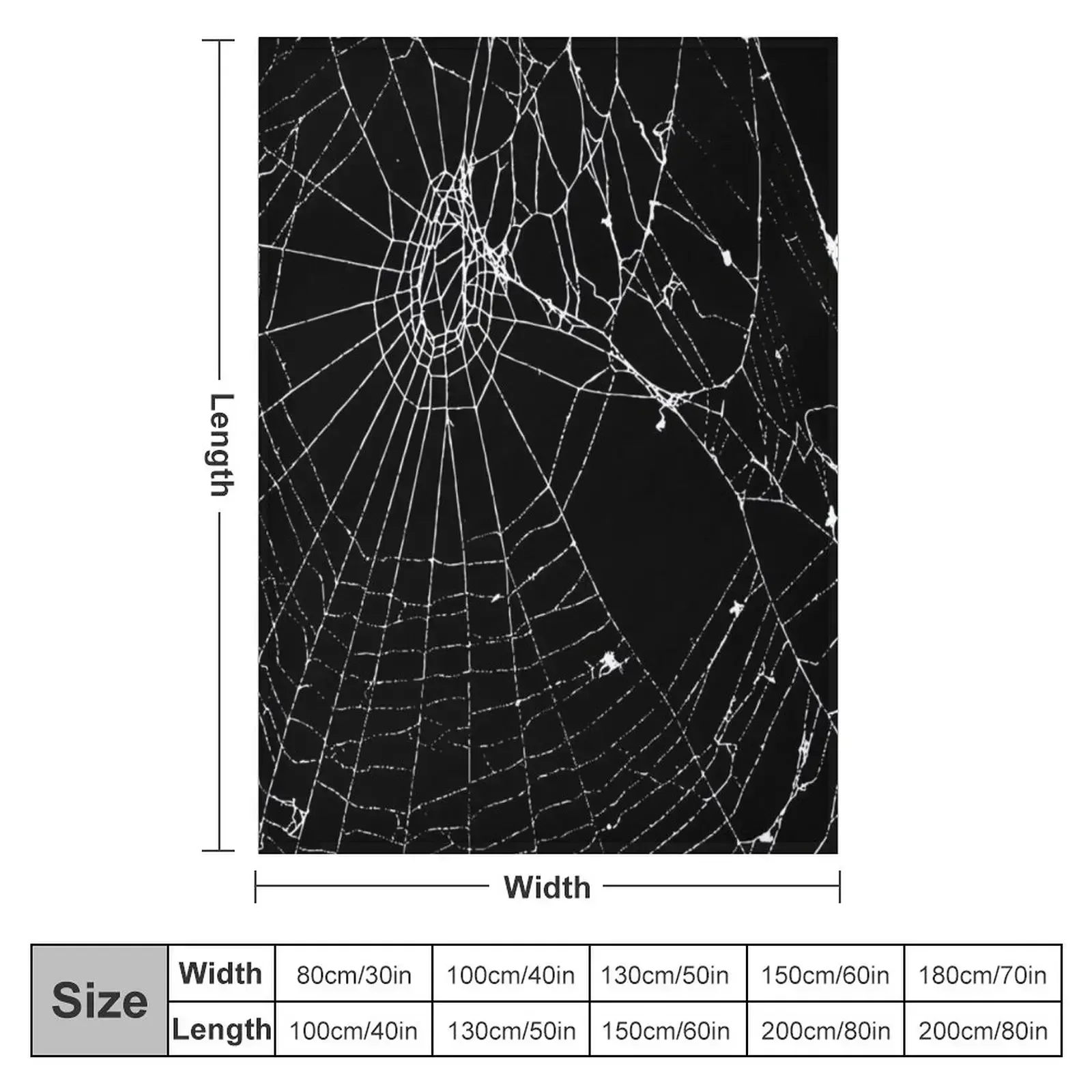 スパイダーウェブ柄スローケット、ラグジュアリーデザイナーズ装 - 3D Printing Web のレビューと価格