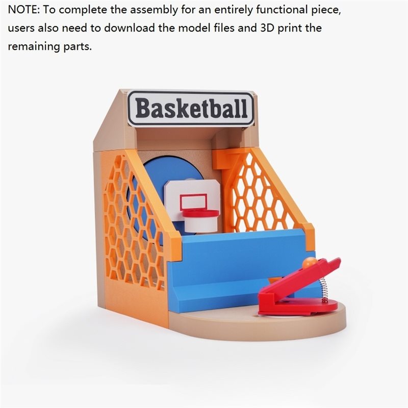 新着商品-ミニ電動バスケットボールゲーム 3Dプリント メー - 3D Printing Bambu のレビューと価格