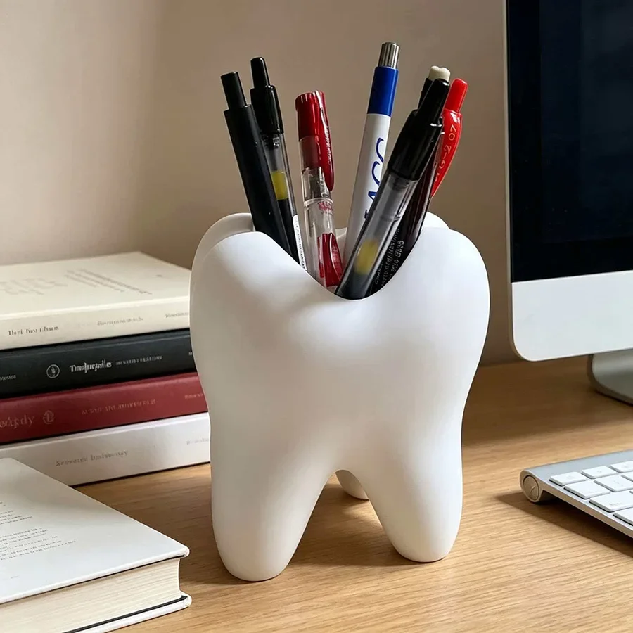 3Dプリント歯型のクリエイティブな歯ブラシ収納ラック、ペンホ - 3D Printing Orthodontics のレビューと価格