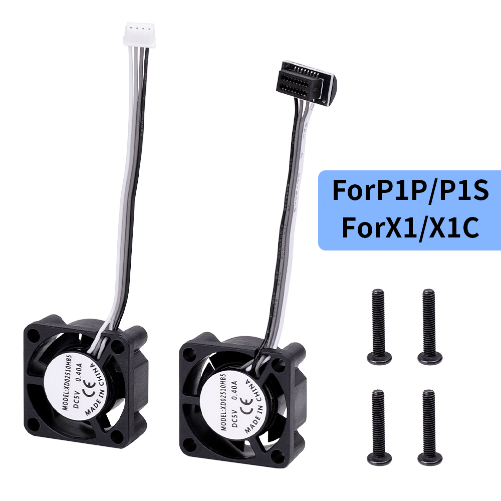Bambu Lab X1/P1 2510 5V高速冷却ファン - 3D Printing Bambu のレビューと価格