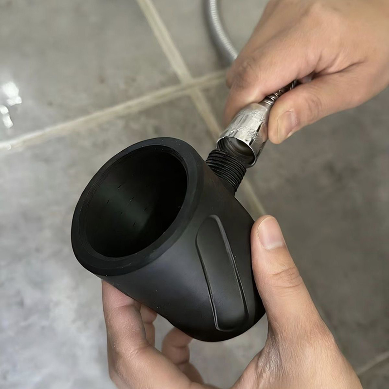 高圧ハンドヘルドシャワーヘッド、男性用洗浄スパイラルノズル、 - 3D Printing Services のレビューと価格
