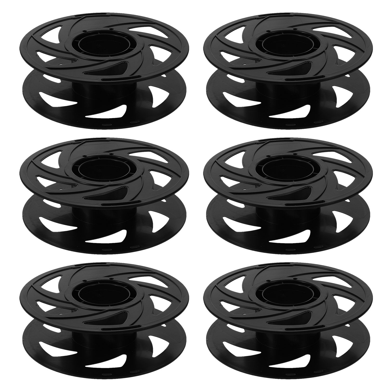 6個入り 再利用可能なフィラメントスプール 空の3Dプリンタ - Abs Filament Spool のレビューと価格