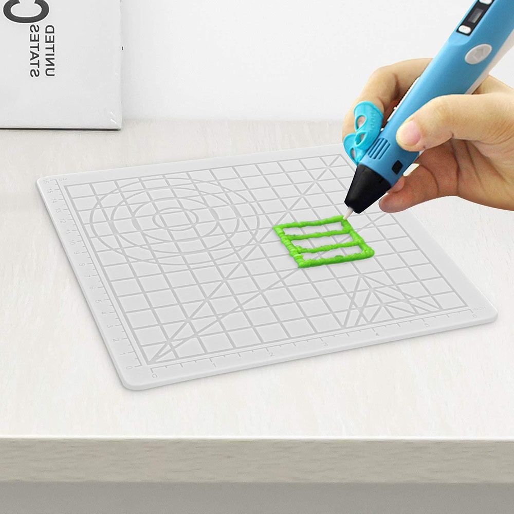 耐久性のあるテンプレート描画ツール 柔軟なシリコンパッド 3 - 3D Printing Templates Free のレビューと価格