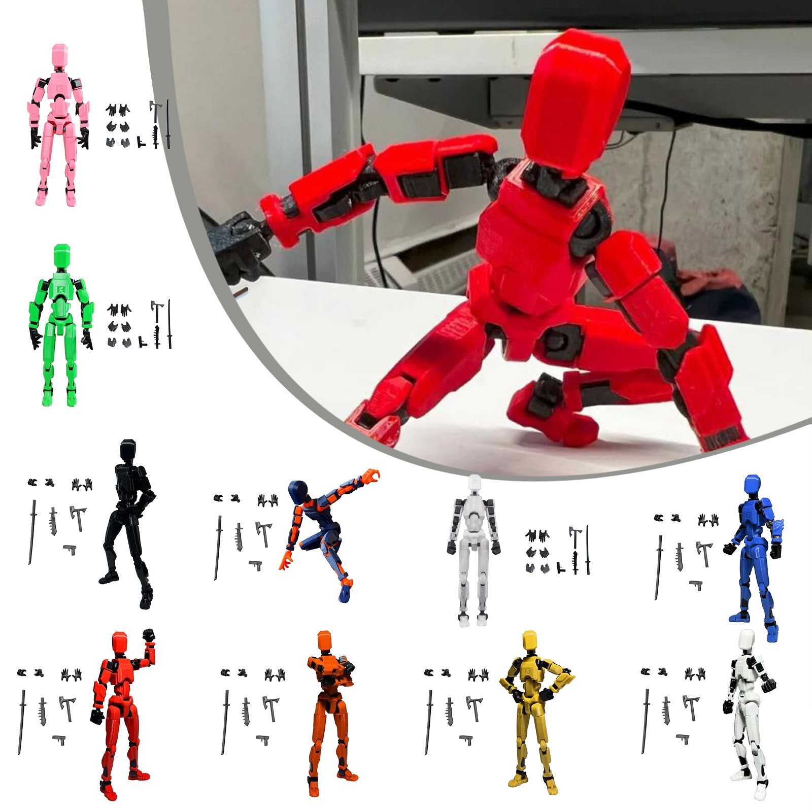 タイタン 13 翼フィギュアおもちゃラッキー T13 ジョイ - 3D Printing Aluminium のレビューと価格