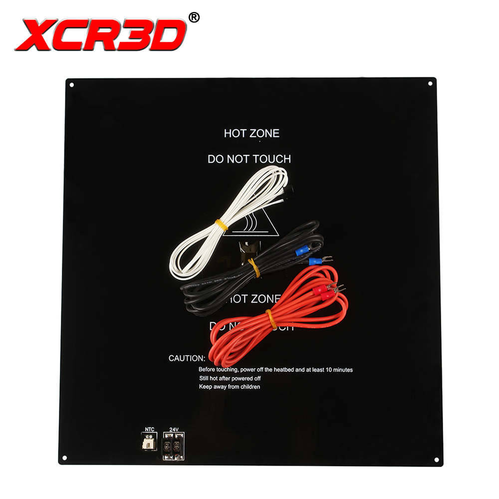Xcr 3Dプリンタ部品24 12v温水ベッド印刷プラットフ - 3D Printing Aluminium のレビューと価格