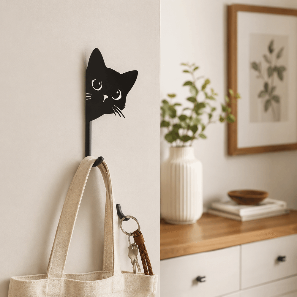 ユニークな装飾猫フック 3D プリントホームデコレーションキ - 3D Printing Aluminium のレビューと価格