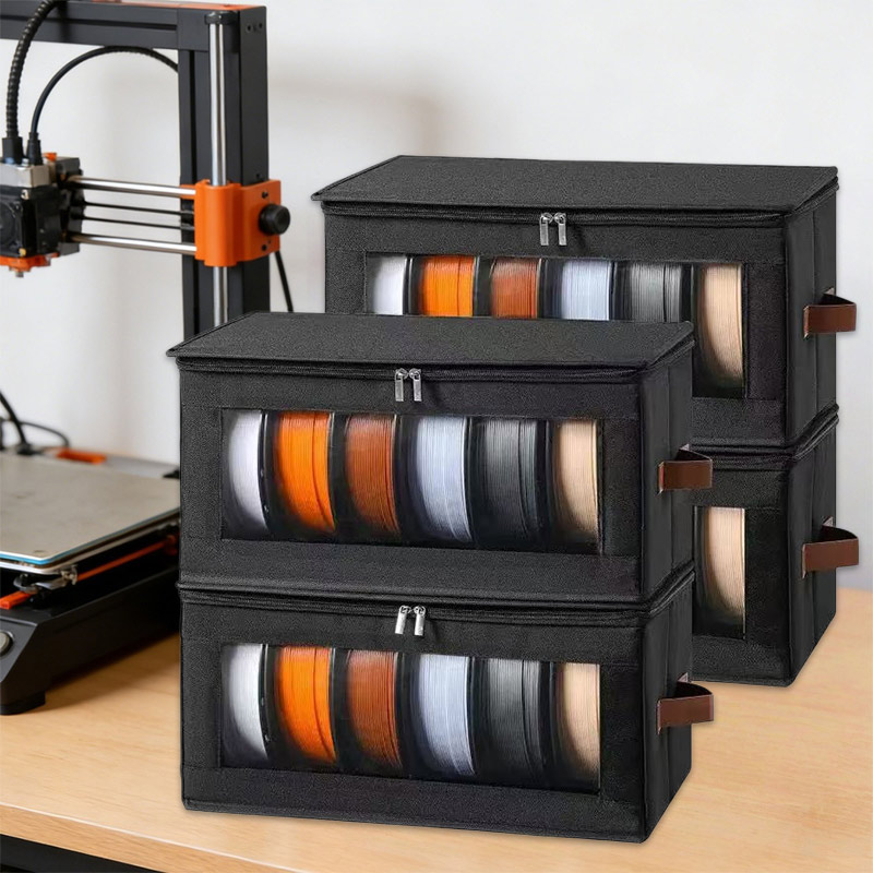 3D プリンターフィラメント収納袋防湿防塵クリアウィンドウ  - Abs Filament Spool のレビューと価格