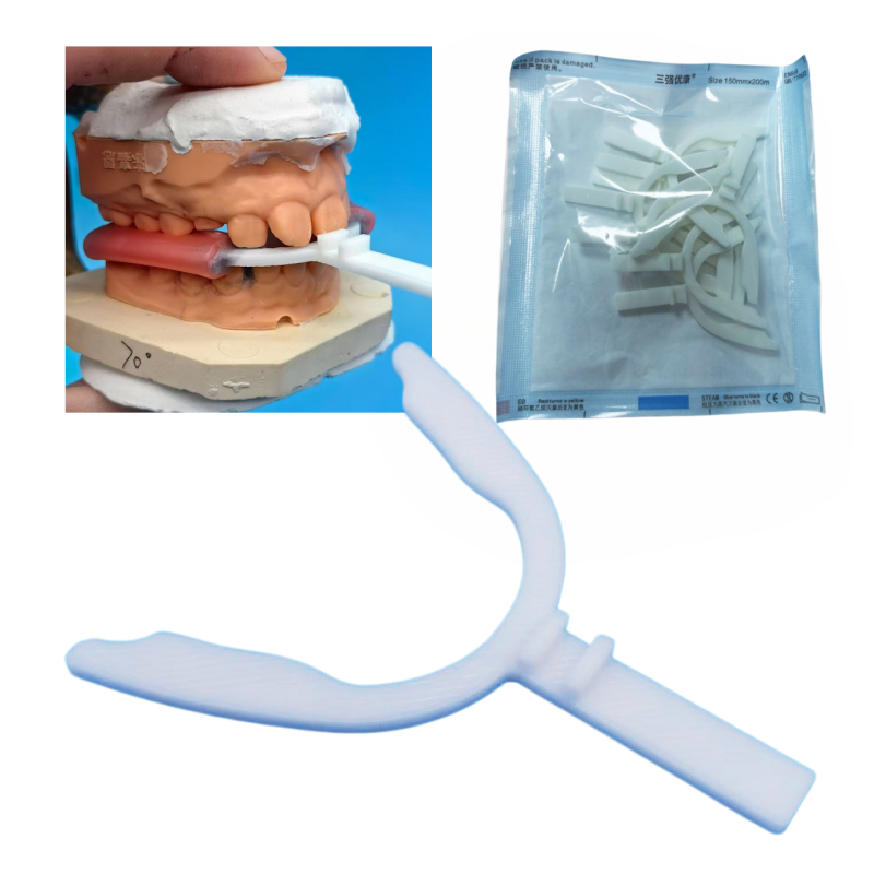 10個/袋入り 歯科用バイトフォーク 矯正用下顎延長器具 歯 - 3D Printing Orthodontics のレビューと価格