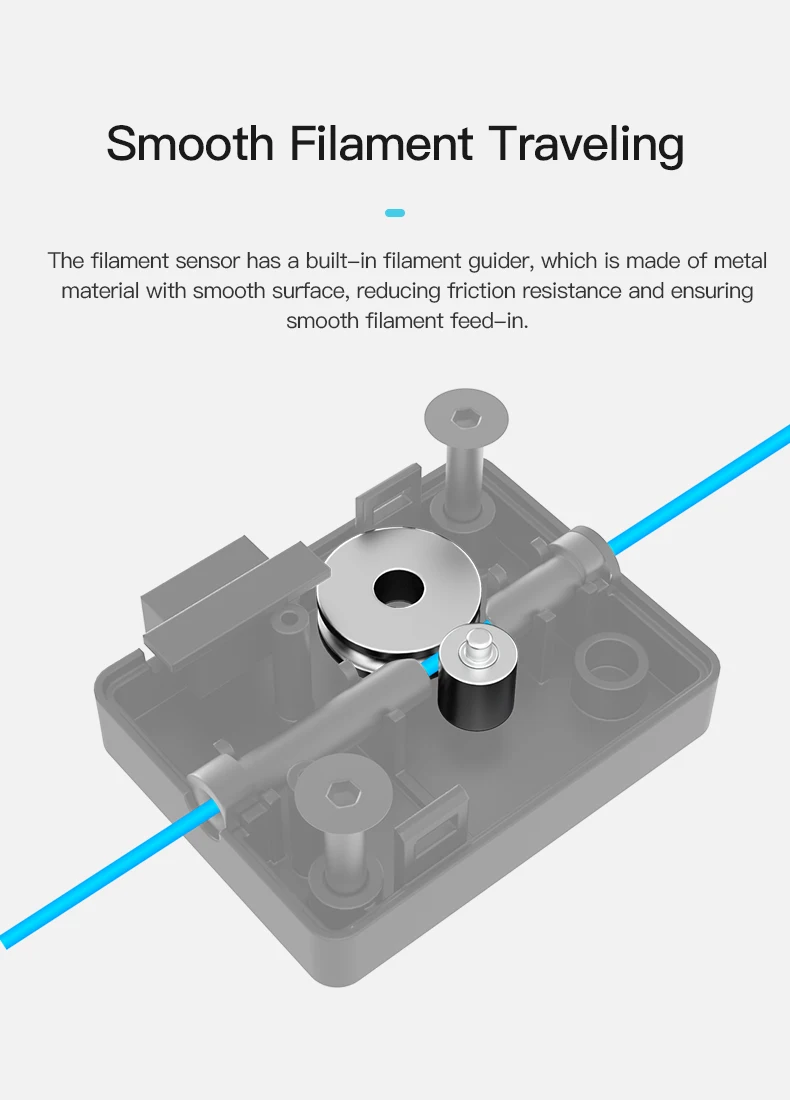Crealityフィラメント検出器キット,自動高感度メカニズ - Filament Runout Sensor のレビューと価格