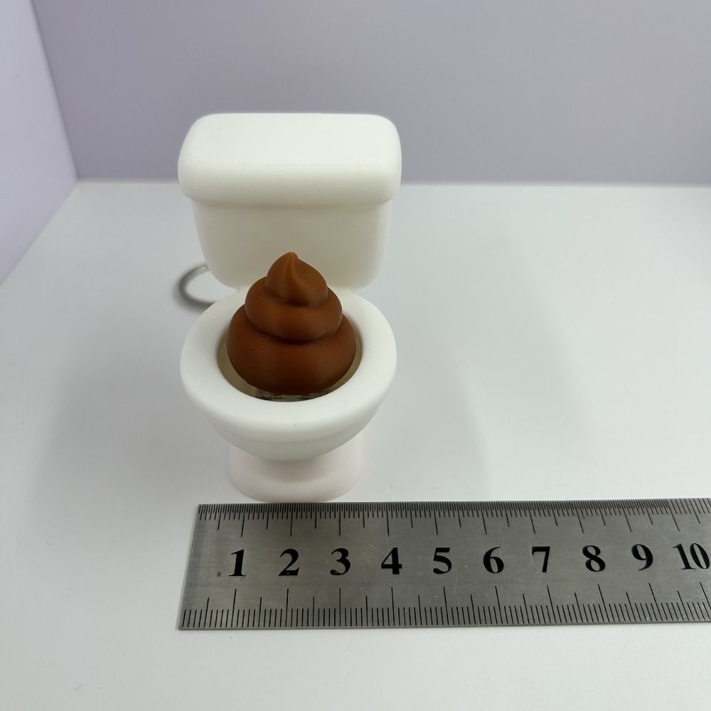 斬新な3Dプリント製トイレのうんちクリック器、リラックスでき - 3D Printing Aluminium のレビューと価格