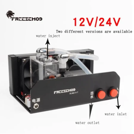 Freezemod-2つのファンを備えた産業用水冷モジュール - 3D Printing Aluminium のレビューと価格