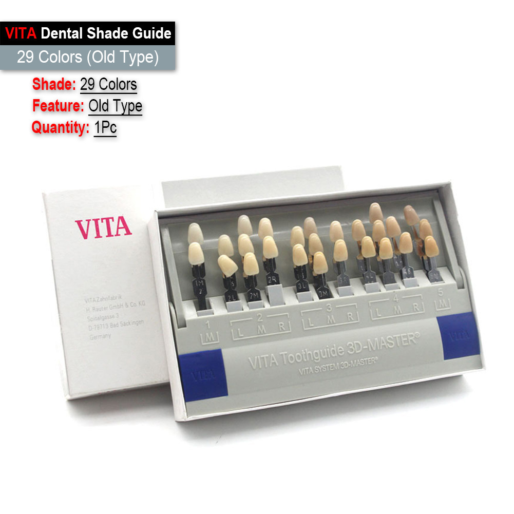 VITA 3D トゥースガイド 16/29 色歯科漂白シェー - 3D Printing Orthodontics のレビューと価格