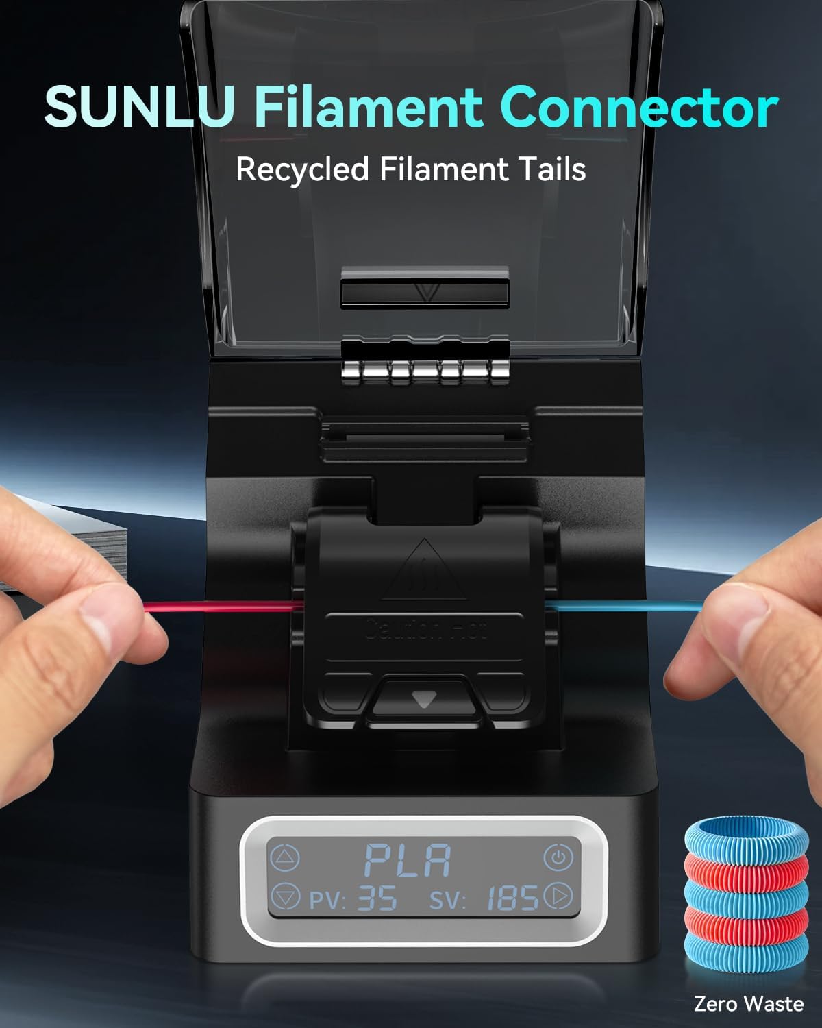 SUNLU FC01 フィラメントコネクター 急速加熱 3D - Abs Filament Spool のレビューと価格