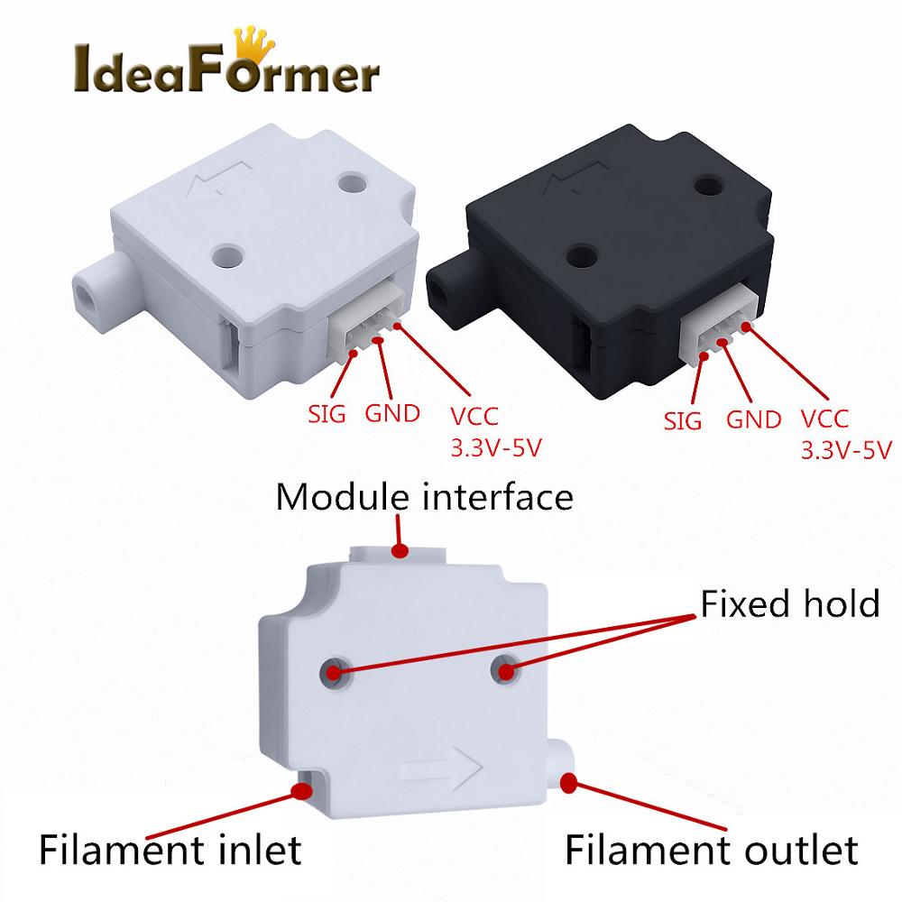 燃料検出モジュール,1mケーブル付き破損検出モジュール,セン - Filament Runout Sensor のレビューと価格