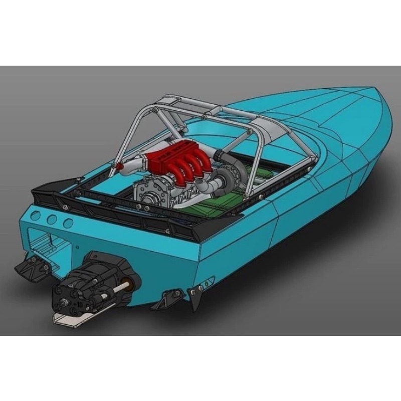 RC M-Jet-35 Sprint用アルミニウムまたはステ - 3D Printing Rc Boat のレビューと価格