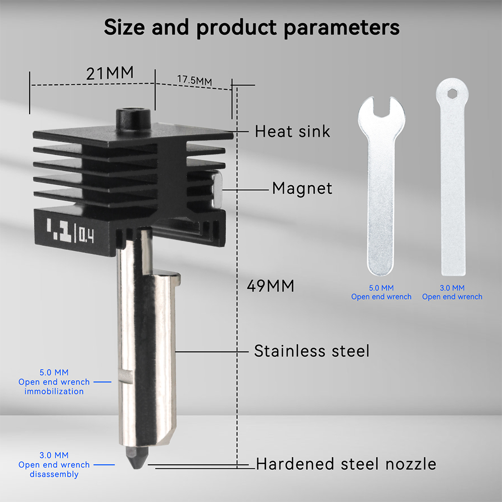 Bambu Lab P2S X2D用アップグレードホットエン - 3D Printing Bambu のレビューと価格