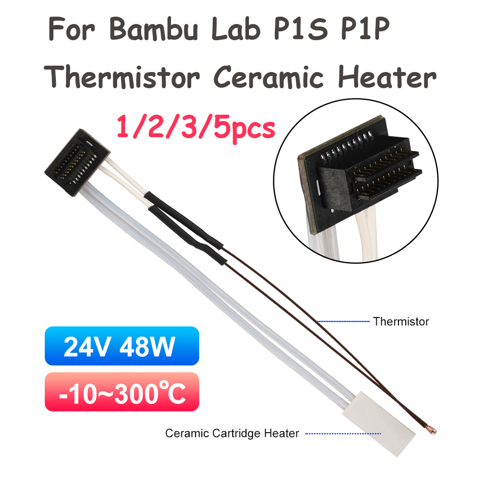 Bambu Lab P1S P1P用サーミスターセラミックカ - 3D Printing Bambu のレビューと価格