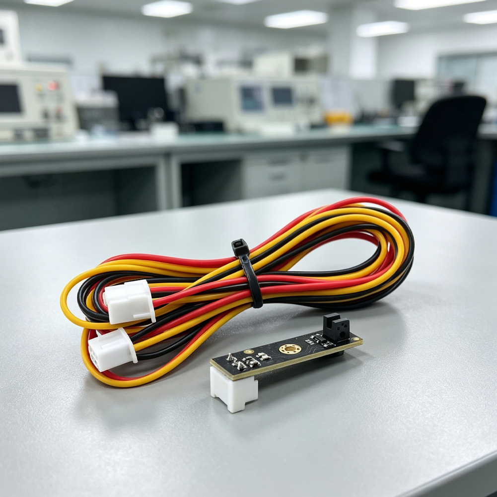 赤外線フィラメント振れセンサー（LEDインジケーターと1mケ - Filament Runout Sensor のレビューと価格